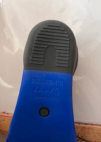 Mavi Kauçuk Su Paleti Velcro Kayışlı - Görsel 3