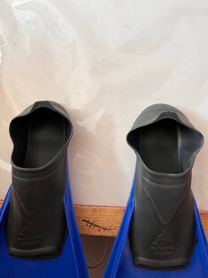 Mavi Kauçuk Su Paleti Velcro Kayışlı - Görsel 4