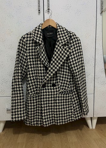 Kazayağı Desenli Blazer