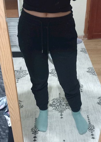 Gri Kadın Rahat Kesim Eşofman Altı - Görsel 3