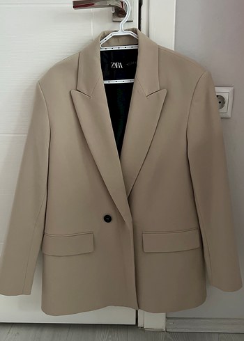 Bej Kadın Blazer Ceket - Zara