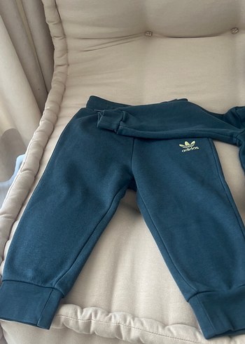 18-24 Ay Beden Erkek Çocuk Koyu Mavi Sweatshirt ve Eşofman Takımı