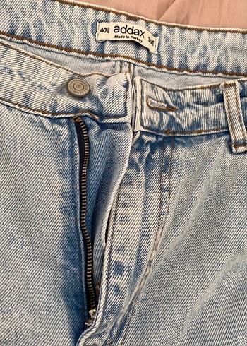 40 Beden mavi Renk Buz mavi Renk Mini Denim Şort