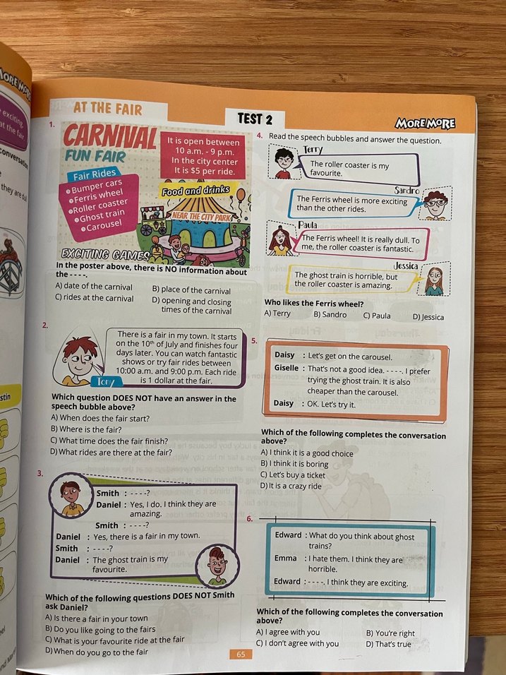 More & More Fenomen 6 Test Kitabı 500 Soru - Görsel 3