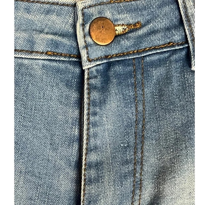 Bohem Desenli Kadın Kot Şort - Görsel 3