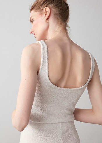 Açık Bej Light Lounge Şort Pijama Takımı - Görsel 4