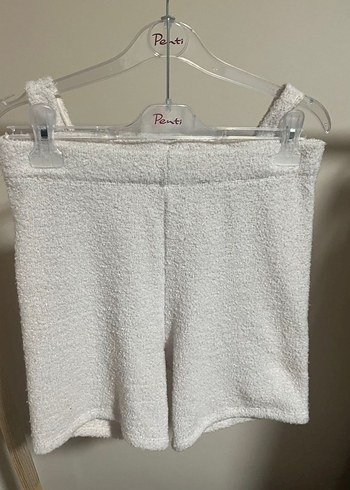 Açık Bej Light Lounge Şort Pijama Takımı - Görsel 7