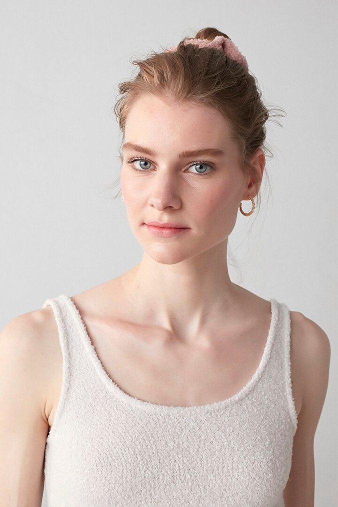 Açık Bej Light Lounge Şort Pijama Takımı - Görsel 3