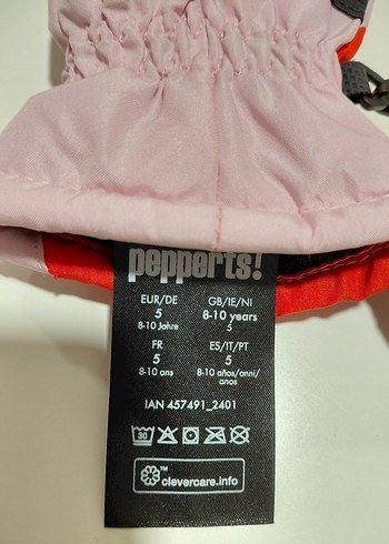 Pepperts marka çocuk kayak eldiveni 8-10 Yaş - Görsel 5