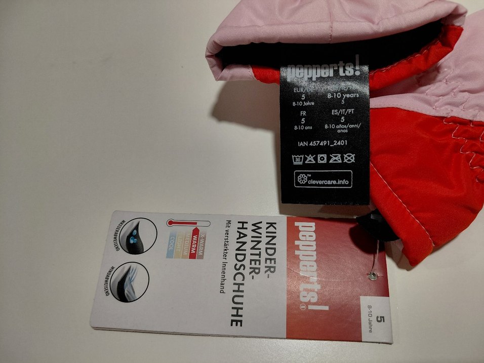 Pepperts marka çocuk kayak eldiveni 8-10 Yaş - Görsel 4