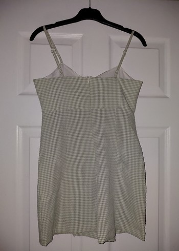 Pencere Detaylı Askılı Mini Dokuma Tulum TWOSS22TU0277 - Görsel 6