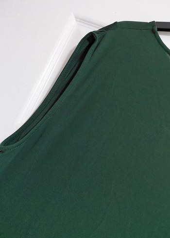 Salaş Kesim Kolsuz Elbise - Görsel 6