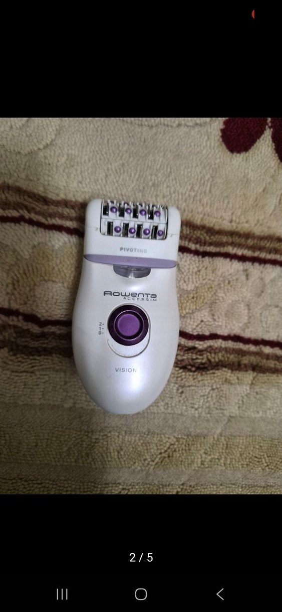 Beyaz ve Gri Rowenta Epilatör - Görsel 2
