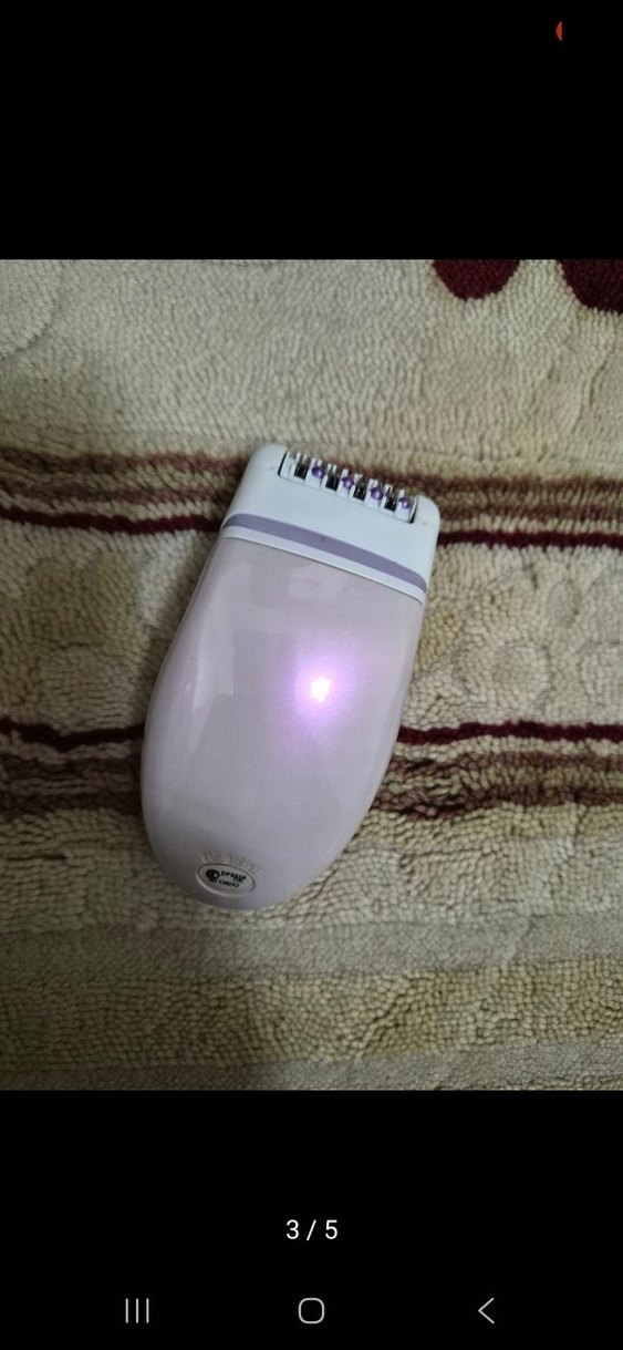 Beyaz ve Gri Rowenta Epilatör - Görsel 3