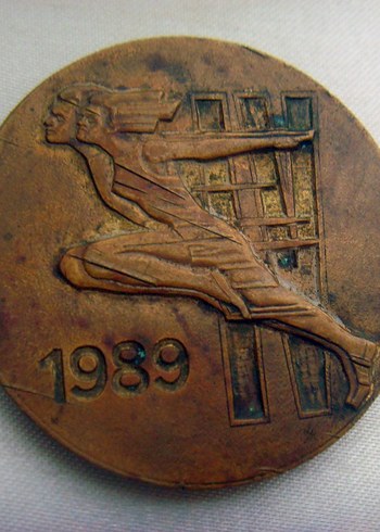 Vintage Sovyet Madalya 1989 Eski - Görsel 2