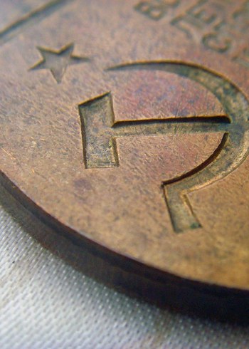 Vintage Sovyet Madalya 1989 Eski - Görsel 3