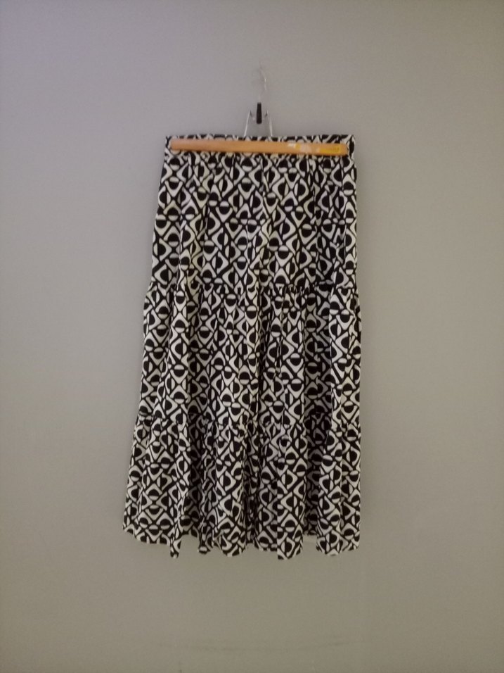 Uzun Siyah Bağlamalı Bohem Elbise - Görsel 5