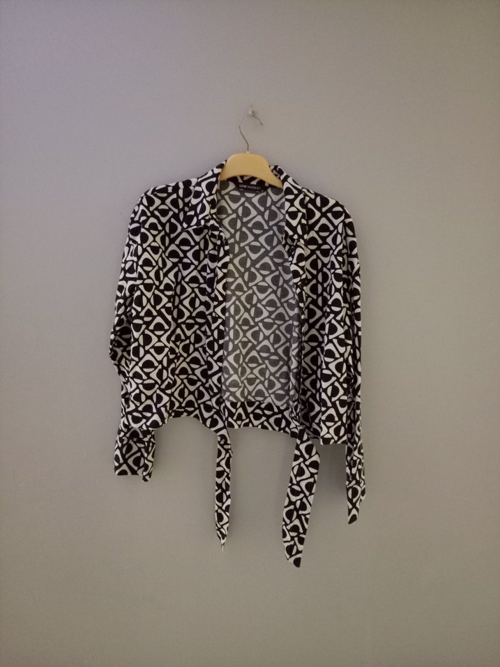 Uzun Siyah Bağlamalı Bohem Elbise - Görsel 2