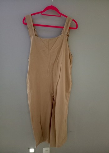 Manuka Bej Keten Tulum Midi Boy - Görsel 2