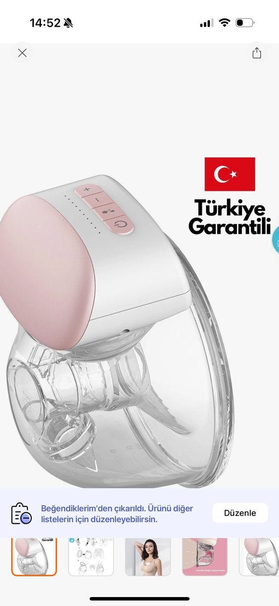 Bebebao p1 240ml Göğüs Pompası, Anti-Reflü Tasarım - Görsel 2