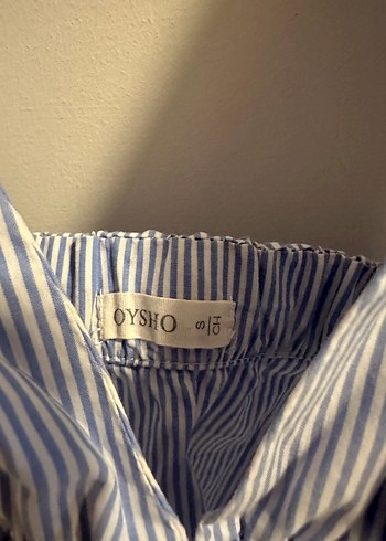 Oysho V Yaka Çizgili Mini Büstiyer