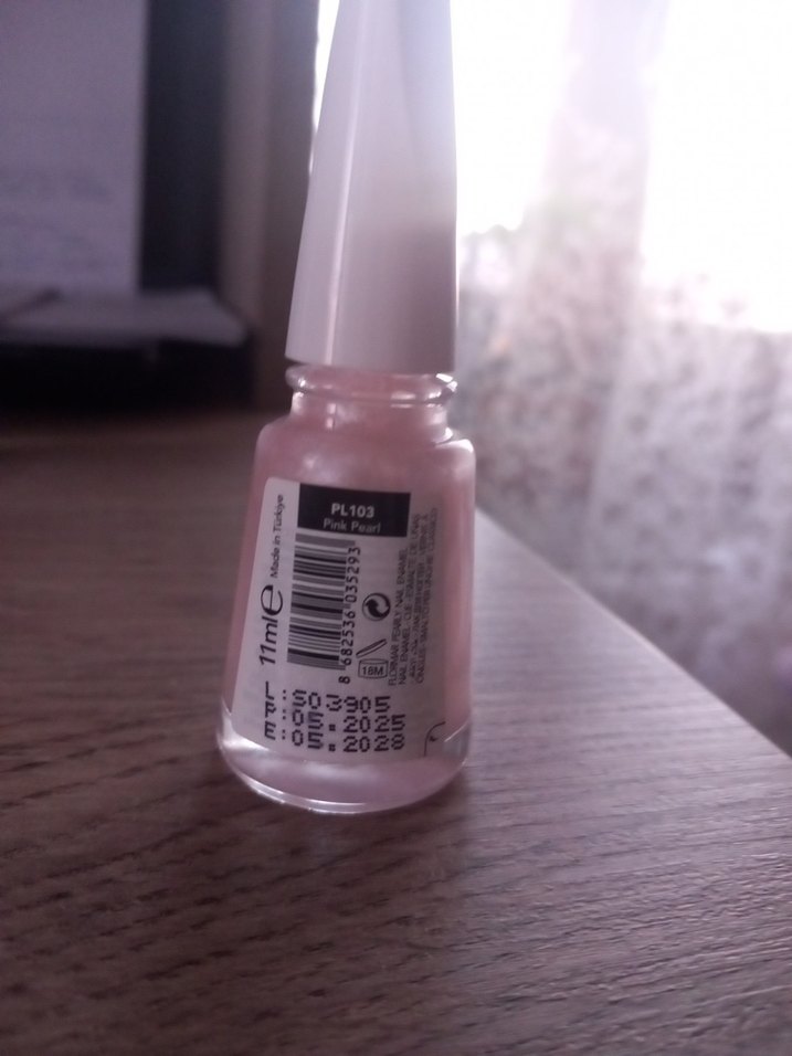 Flormar103 İnci Görünümlü Pastel Pembe Oje - Görsel 2