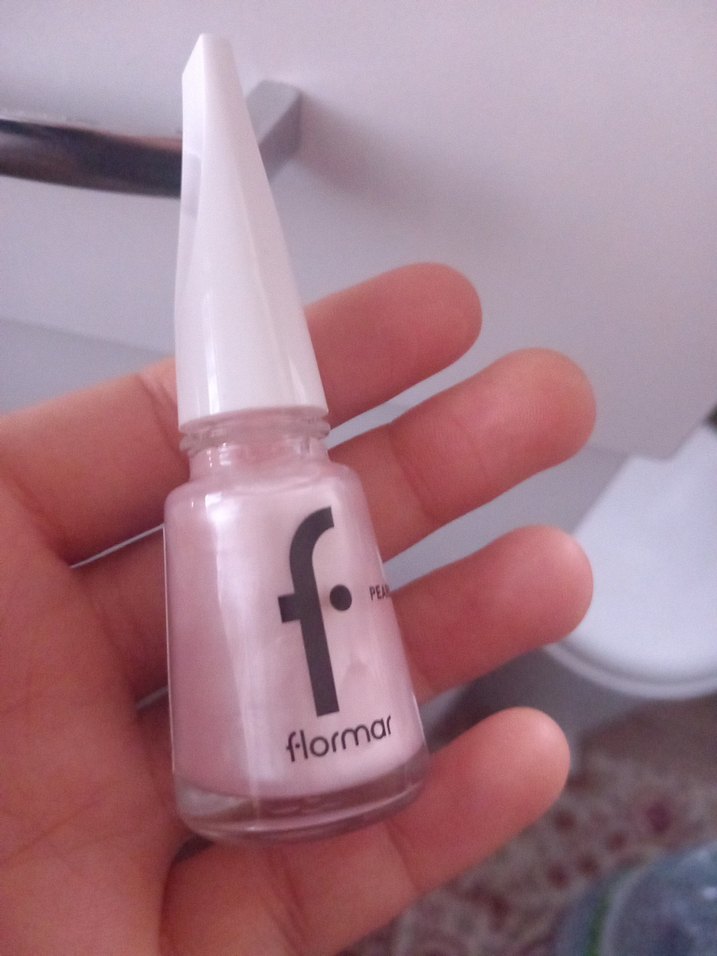 Flormar103 İnci Görünümlü Pastel Pembe Oje - Görsel 3