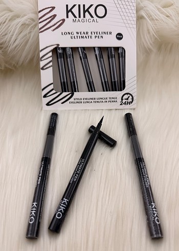 KIKO Siyah Uzun Süre Kalıcı Eyeliner Kalemi