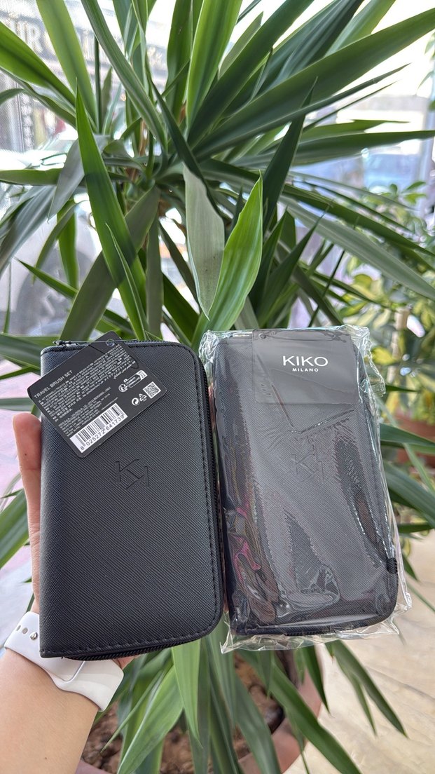 Kiko 5li Makyaj Fırçası Seti - Haki - Görsel 2