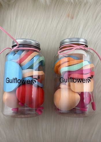 Renkli Makyaj Süngeri Seti - Gulflower