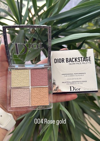 Dior Backstage Glow Yüz Paleti 004 Rose Gold