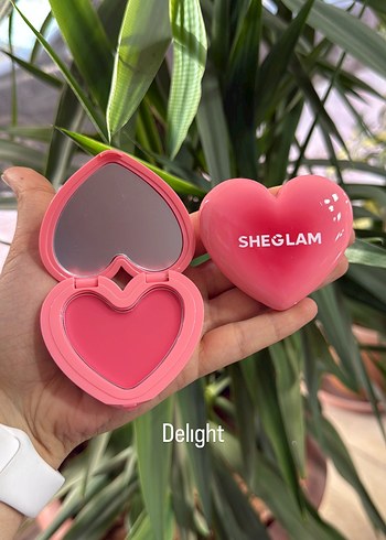 Diğer SHEGLAM Pembe Kalp Allık