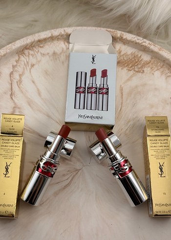 Yves Saint Laurent Yves Saint Laurent Parlak Bordo Ruj 2li
