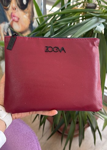 Bordo 15 Parça Makyaj Fırça Seti ve Çanta - Görsel 2