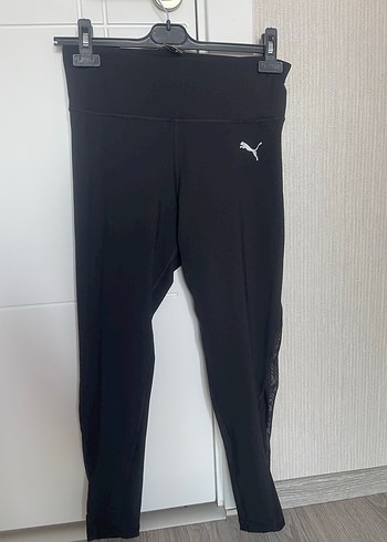 Siyah Kadın Puma Spor Tayt