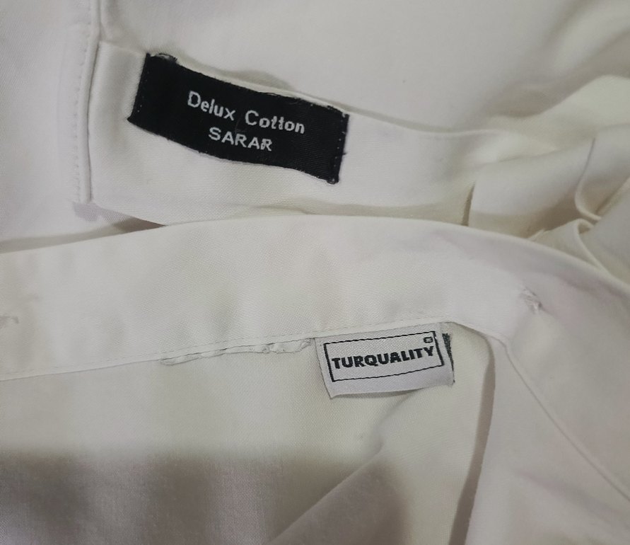 Sarar 42 beden Pamuklu Uzun Kollu Erkek Gömlek - Görsel 3