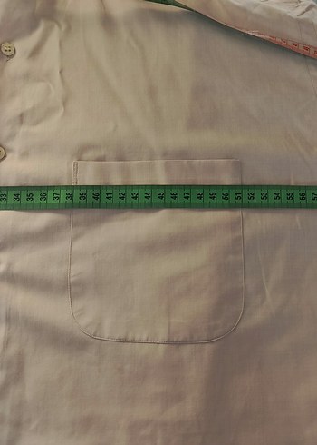 harman l beden Kısa Kollu Pamuklu Erkek Gömlek - Görsel 3