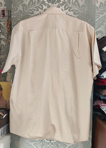 harman l beden Kısa Kollu Pamuklu Erkek Gömlek - Görsel 2