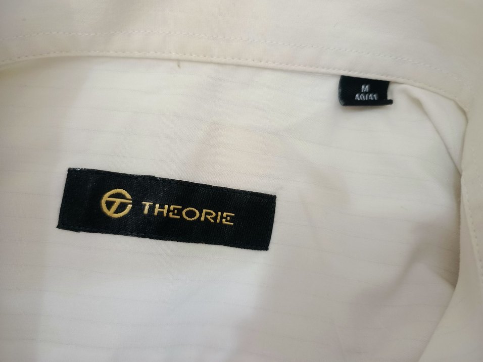 TheOrie m beden Erkek Beyaz Kısa Kollu Düğmeli Gömlek - Görsel 4