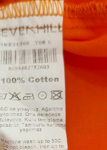 Seven Hill L beden yüzde yüz pamuk gömlek - Görsel 5