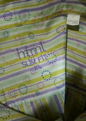 hatemoğlu xl beden slim fit pamuk gömlek - Görsel 3