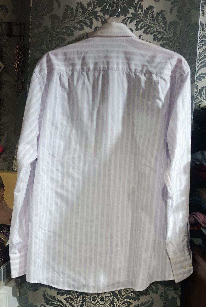 Lorenzo Mazzoli m beden pamuklu gömlek - Görsel 2