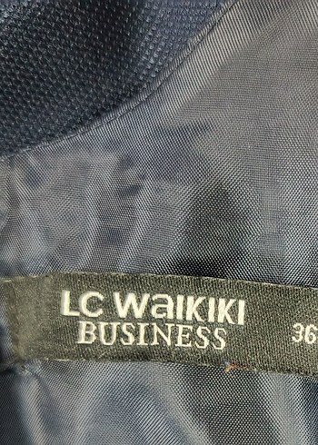 lcw 36 beden Kadın Lacivert kalın askılı Uzun Tulum - Görsel 4