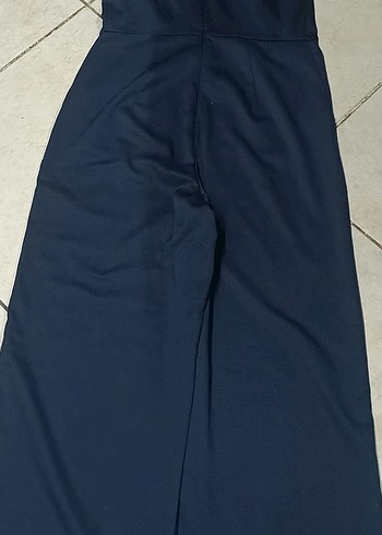 lcw 36 beden Kadın Lacivert kalın askılı Uzun Tulum - Görsel 2