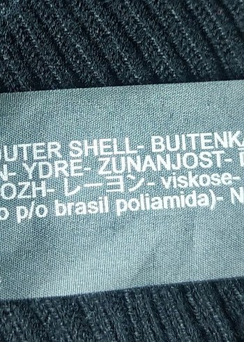 zara s beden balıkçı yaka triko elbise - Görsel 6