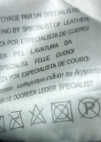 vintage l beden gerçek süet deri ceket - Görsel 9