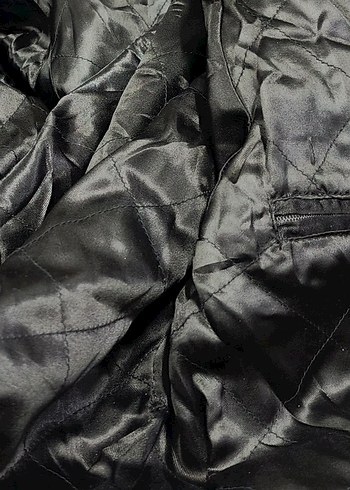 vintage l beden gerçek süet deri ceket - Görsel 7