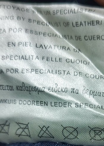 vintage 50/52 beden gerçek süet deri mon - Görsel 7