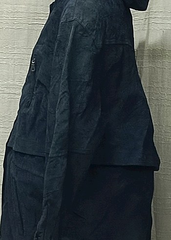 vintage 50/52 beden gerçek süet deri mon - Görsel 2