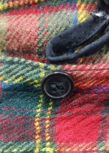 vintage 54 beden Erkek Siyah Süet Düğmeli Ceket - Görsel 7